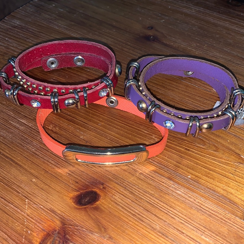 Leather bracelet bundle